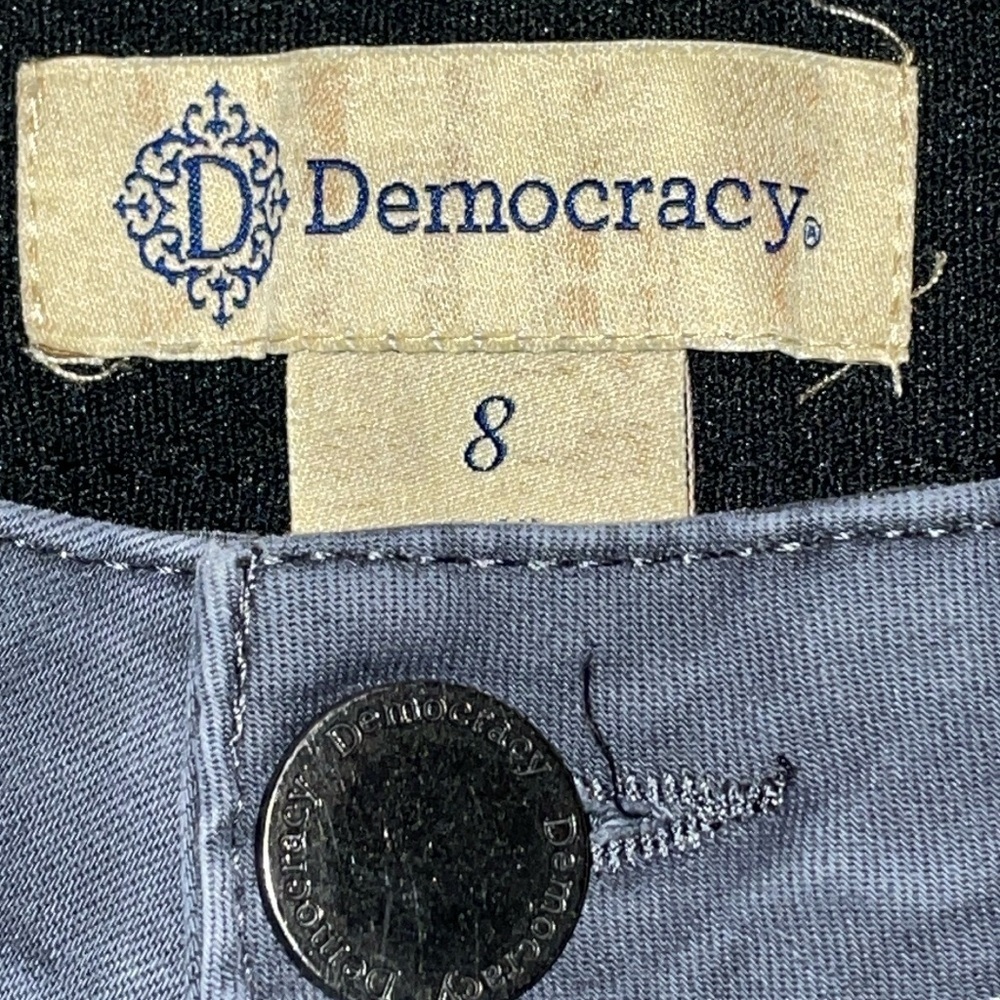Democracy “Ab” technology Jeans.  Size 8.‎ Skinny Jeans. - Picture 2 of 11